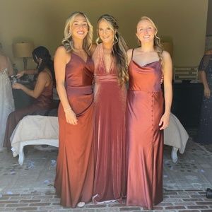 Revelry Dusty Rose Dylan Dress